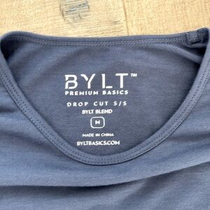 BYLT Men's Premium Basics, Drop Cut S/S